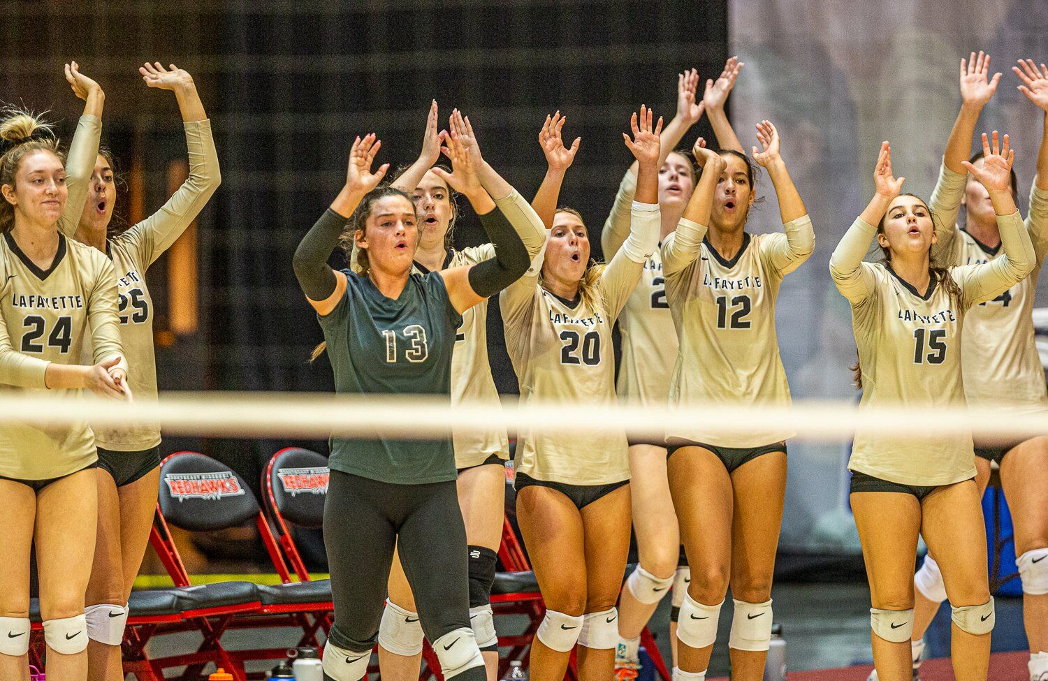 Lafayette vs. Liberty North girls volleyball